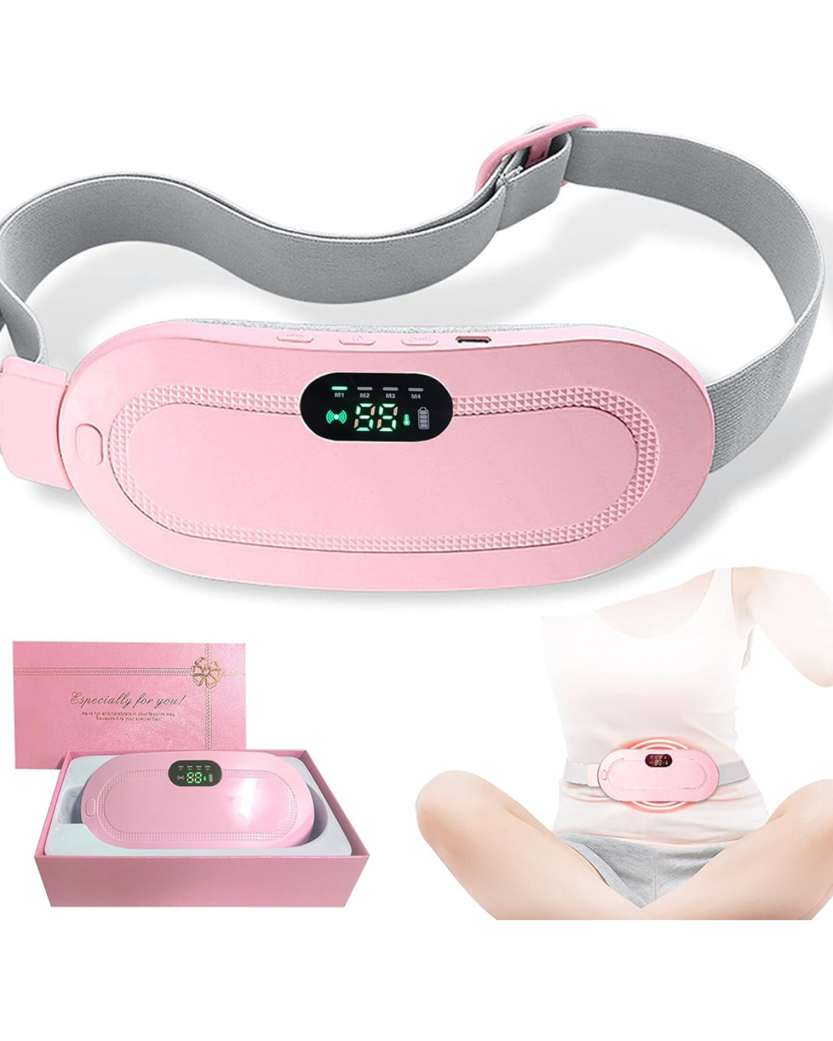 Menstrual heating belt