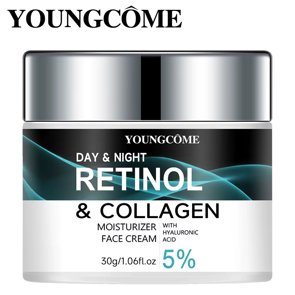 Retinol Collagen Moisturizing Cream Promotes Skin Elasticity and Luster Nourishing Brightening Improve Skin Texture