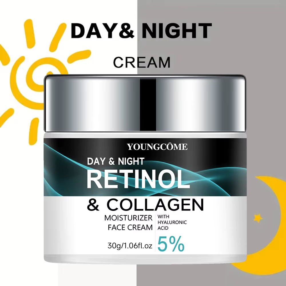 Retinol Collagen Moisturizing Cream Promotes Skin Elasticity and Luster Nourishing Brightening Improve Skin Texture