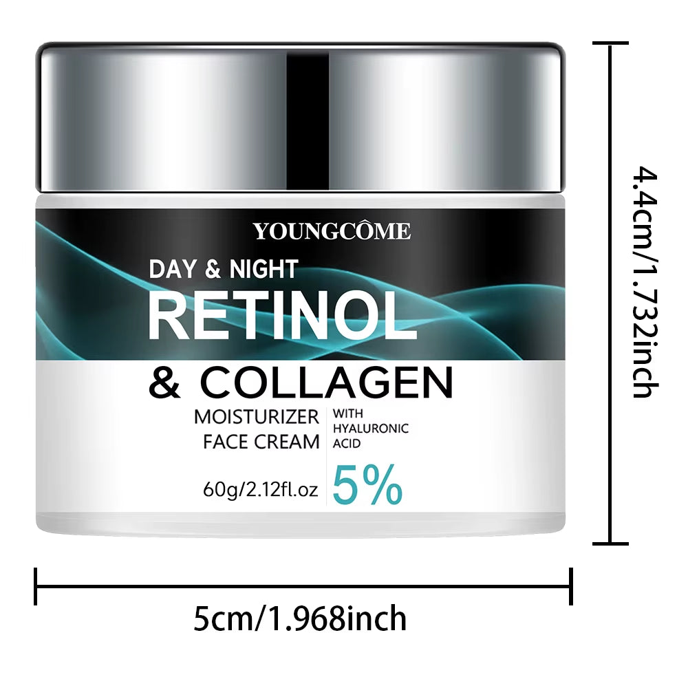 Retinol Collagen Moisturizing Cream Promotes Skin Elasticity and Luster Nourishing Brightening Improve Skin Texture